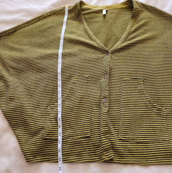 Kleen Women's Artsy Dolman Sleeve button front Cardigan dolman sleeve XL - Picture 5 of 12